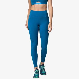 Patagonia Maipo 7/8 Stash Tights In Endless Blue