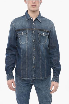Dsquared2 REGULAR SHIRT - STRETCH DENIM 6.5 OZ size 52
