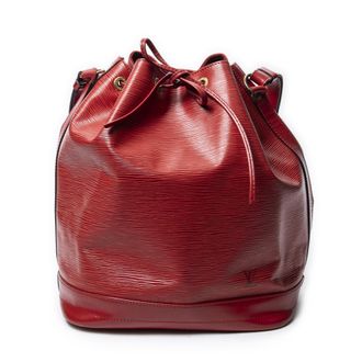 Louis Vuitton Pre-owned Womens Noe GM Shoulder Bag - Red - One Size