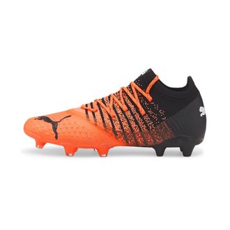 Puma Unisex FUTURE 1.3 FG/AG Football Boots Soccer Shoes - Orange - Size UK 10.5