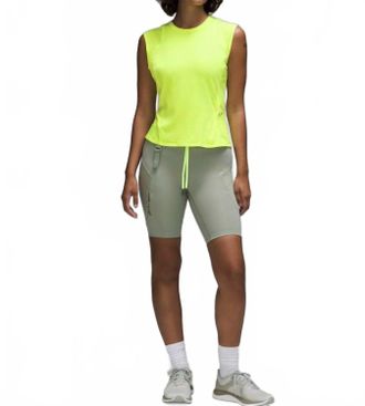 lululemon Cap Sleeve Hiking Tank In Highlight Yellow