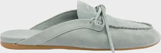 Miu Miu Sabot Suede Moccasin Mules