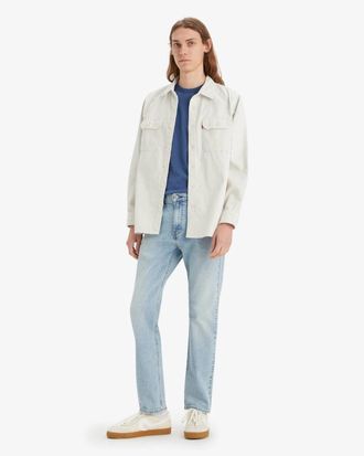 Levi's 502 Jeans Womens Blue Denim Light Wash Tapered Leg Zip Fly POSH263