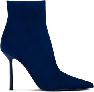 Le Silla 100 mm Bella laarzen met puntige neus - Blauw