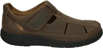 Str&ouml;ber Maurice 86030H Sandal - Heren - Platte Schoenen - Bruin - 42 1/2 EU - Schoenen