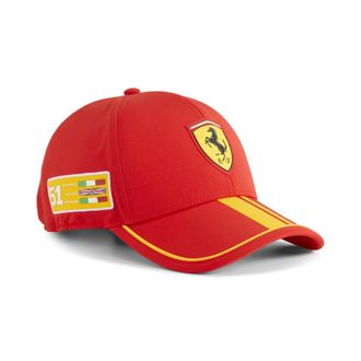 Puma Cappellino da baseball PUMA x SCUDERIA FERRARI HYPERCAR Replica Lemans, Accessori, Rosso, OSFA