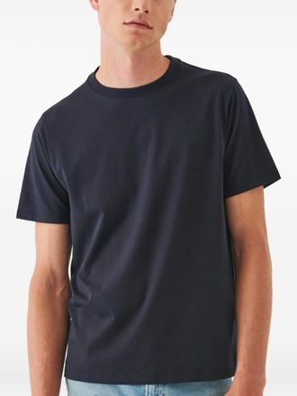 Patrick Assaraf crew-neck T-shirt - men - Organic Cotton - S - Blue