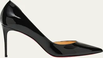 Christian Louboutin 85mm Iriza Patent Leather Pumps