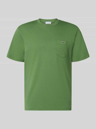 Lacoste Regular Fit T-Shirt aus reiner Baumwolle in Gruen, Gr&ouml;&szlig;e XXXL