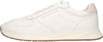 Tommy Hilfiger Newport Sneakers - Heren - Sneakers - Wit - 41 EU - Leer - Schoenen