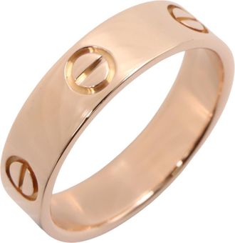 Cartier Gold Pink Gold (18K) Band Ring (Pre-Owned)