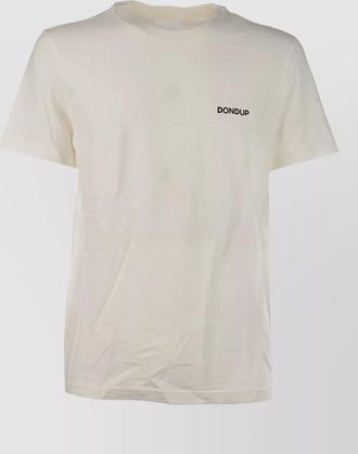 Dondup short sleeve crew neck cotton t-shirt