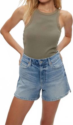Michael Stars Hayes Tank Top In Olive