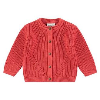Babyface Abstract Knit Pattern Cardigan in Red at Nordstrom, Size 18M