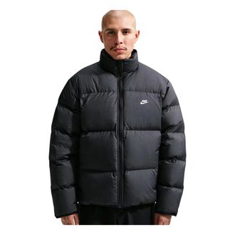Nike Sportswear Club Therma-FIT Down Puffer Jacket - Heren - Sport - Zwart - Maat: S Poliester