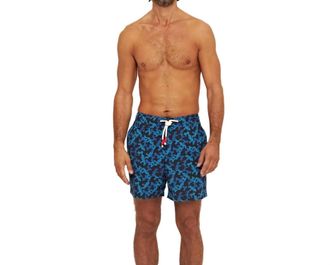 Orlebar Brown Standard Current Shorts In Dark Sapphire