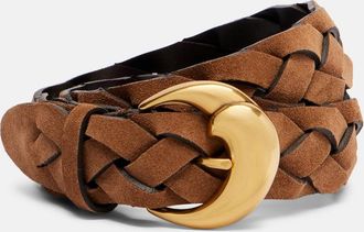Etro Cintura in suede intrecciato