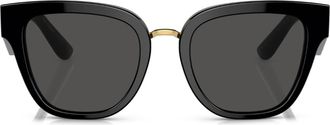 Dolce & Gabbana Eyewear tinted square-frame sunglasses - women - Acetate - 51 - Black