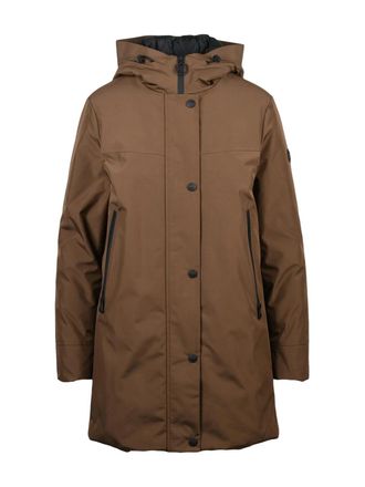 Hox Brown Down-Filled Polyester Parka