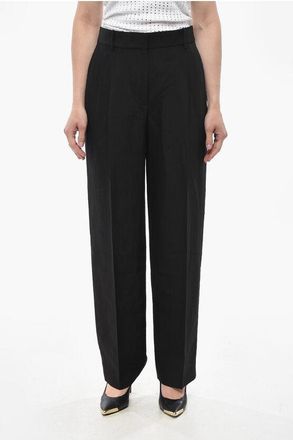 The Row Wool-Blend Trousers LILAS with 2 Pleats size 42