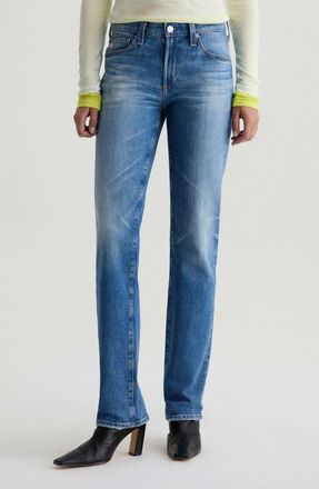 AG - Adriano Goldschmied Sandra Low Rise Slim Straight Leg Jeans in 15 Years Regal at Nordstrom, Size 27