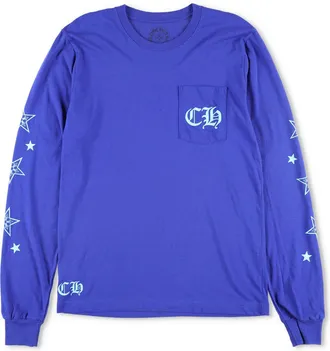 Chrome Hearts Star Long-Sleeve Shirt Size L