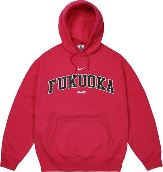 Palace x Nike Shop Hood Fukuoka Red P29HD098