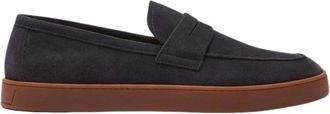 Scarosso Carlos Sneakers - Heren - Sneakers - Blauw - 44 EU - Leer - Schoenen