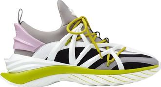 Jimmy Choo London Cosmos/F Low-Top Trainers, Brand Size 35.5 ( US Size 5.5 )