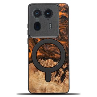 OEM Custodia Bewood Unique Per Motorola Edge 50 Ultra - Arancione Con Magsafe
