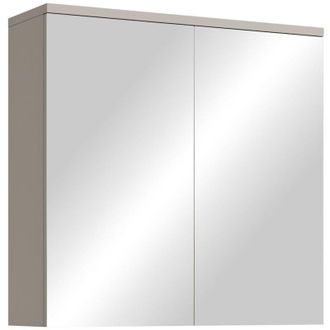 Badplaats Badplaats - Armadio a specchio Toledo 60 x 20 x 60 cm - Cashmere - Armadio da bagno Bagno