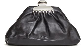 Marc Jacobs Clutches, female, Black, Size: ONE SIZE Small Claw Clip Clutch