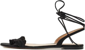 Gianvito Rossi Sandali con ruches 41 - Nero