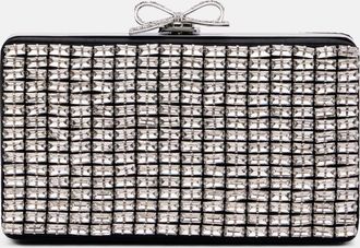 Self Portrait Clutch Bow con cristalli