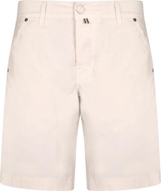 Jacob Cohen Casual Shorts - Heren - Korte Broeken - Wit - W31 - Korte Broeken