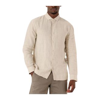 The Goodpeople Overhemden, Heren, Beige, 2Xl, Katoen, Soho Shirt