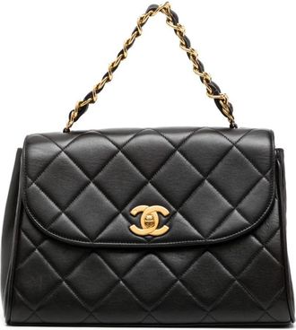 Chanel New Travel Line Nylon Leather Handbag Shoulder Bag