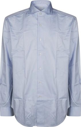 Xacus Klassieke Overhemd - Heren - Casual Overhemden - Blauw - 4XL - Overhemden