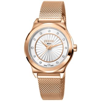 Gianfranco Ferre Womens White dial Watch