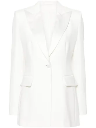 Max Mara Blazer Plinio monopetto - Bianco