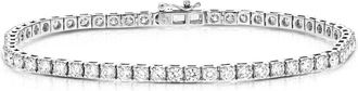 Vir Jewels 6 cttw Lab Grown Diamond Tennis Bracelet in 14K Gold 7.5 Inch For Women