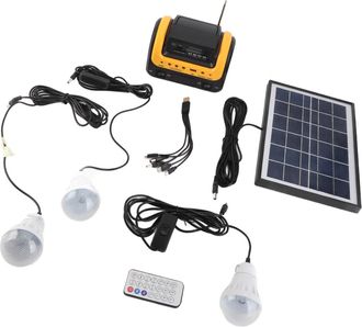 Infinite Generador Solar + Generador Port&aacute;til Para Camping + 5000 Mah + Panel Solar + Carcasa Compacta De Abs (108 X 168 X 125 Mm) + Puerto Multifuncional Mp3/