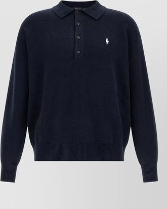 Polo Ralph Lauren cotton long-sleeve polo sweater