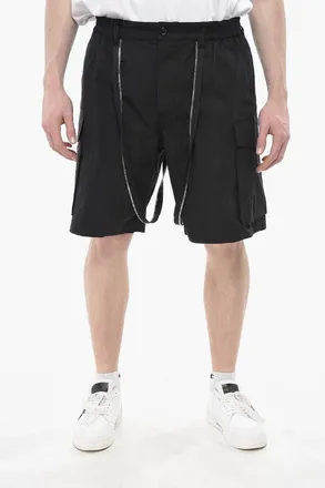 Dsquared2 Shorts in Cotone con Bretelle Dsquared2
