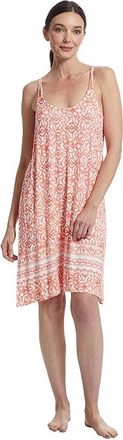 Tommy Bahama Womens Short Sleeveless Nightgown Womens Jumpsuit & Rompers One Piece Coral Print : SM, Rayon
