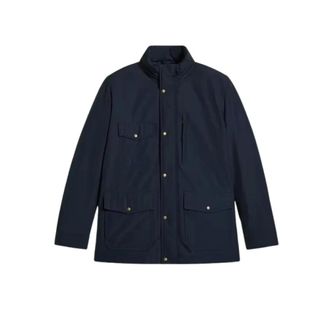 Woolrich Giacca Melton - - Jackets - Uomo - Blu - M