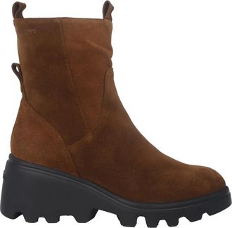 Wonders Stijlvolle Enkellaarsjes - Comfortabel & Lichtgewicht - Dames - Enkellaarsjes - Bruin - 41 EU - Su&egrave;de - Schoenen