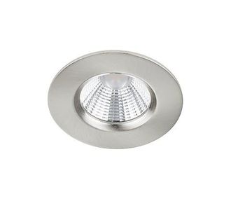 Trio Foco Empotrable Redondo Zagros Niquel Led 5w Ip65 &Oslash;8 Cm Lighting