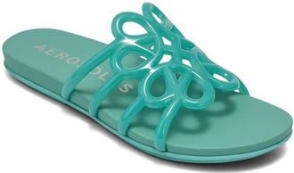 Aerosoles Frida Slide Sandal in Ice Green Translucent Tpu at Nordstrom, Size 8.5