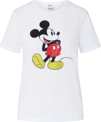 Liu Jo Camiseta Miss Mouse - Tops - Mujer - Blanco - XS
